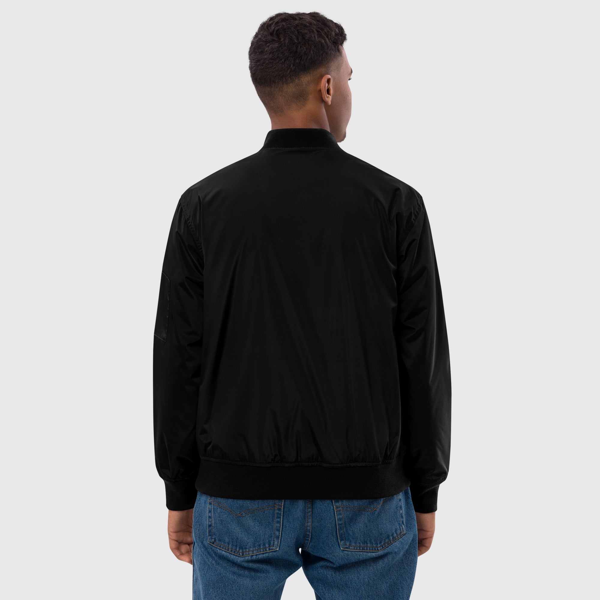 Bomber Jacket Army Black - Eagle