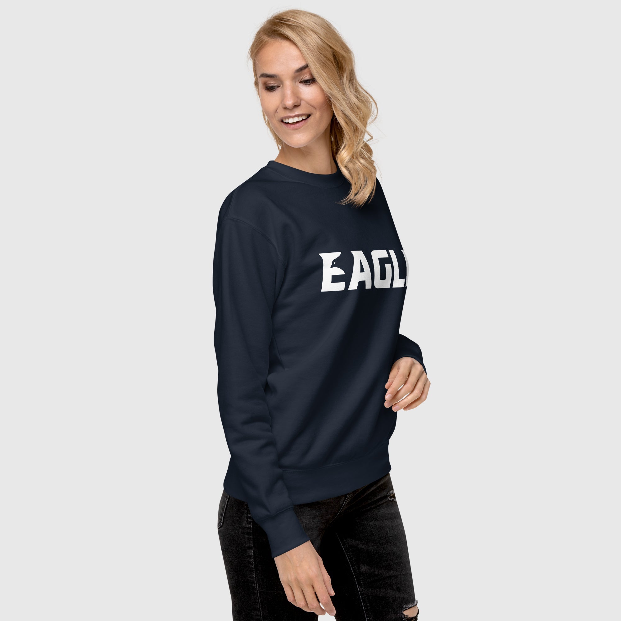 Premium Sweatshirt Black Black - Eagle