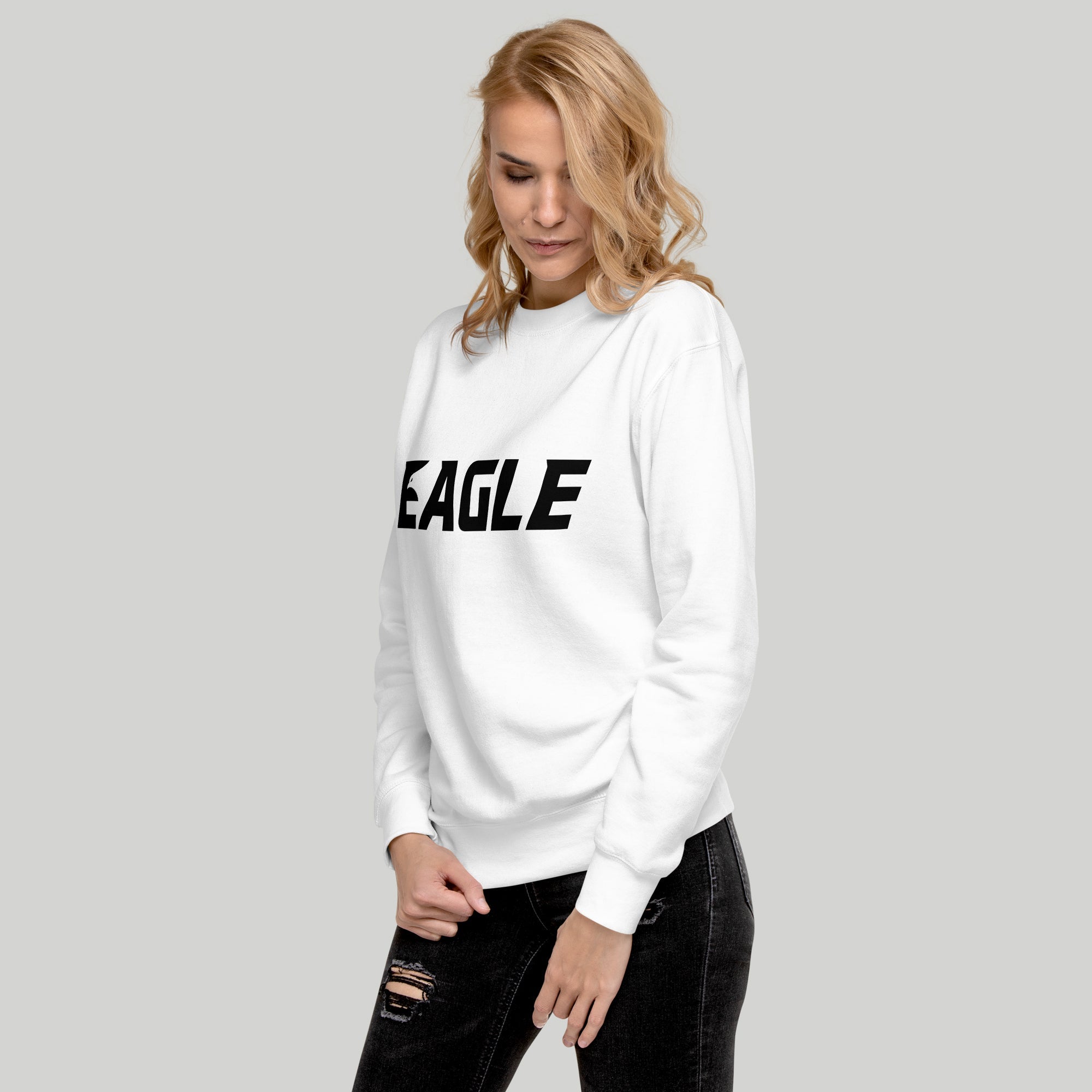 Premium Sweatshirt Black Black - Eagle