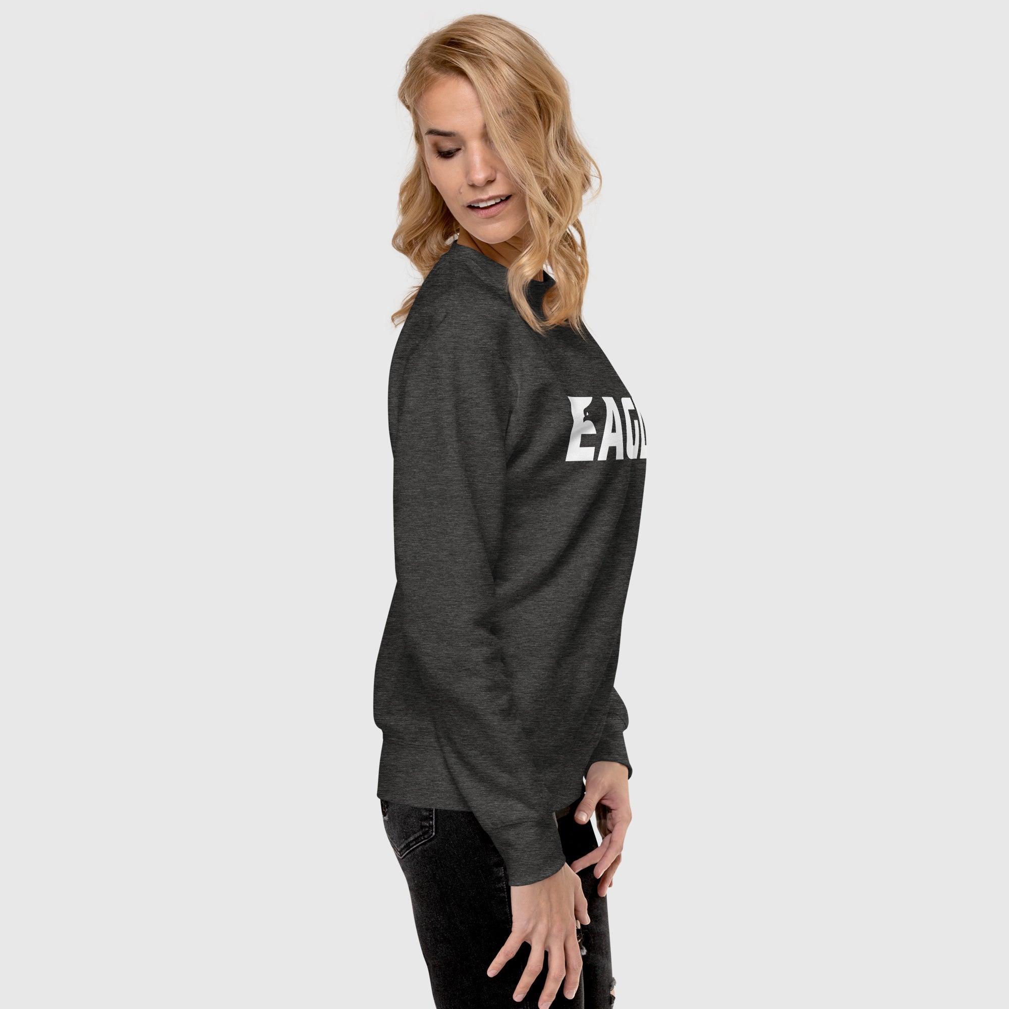 Premium Sweatshirt Black Black - Eagle