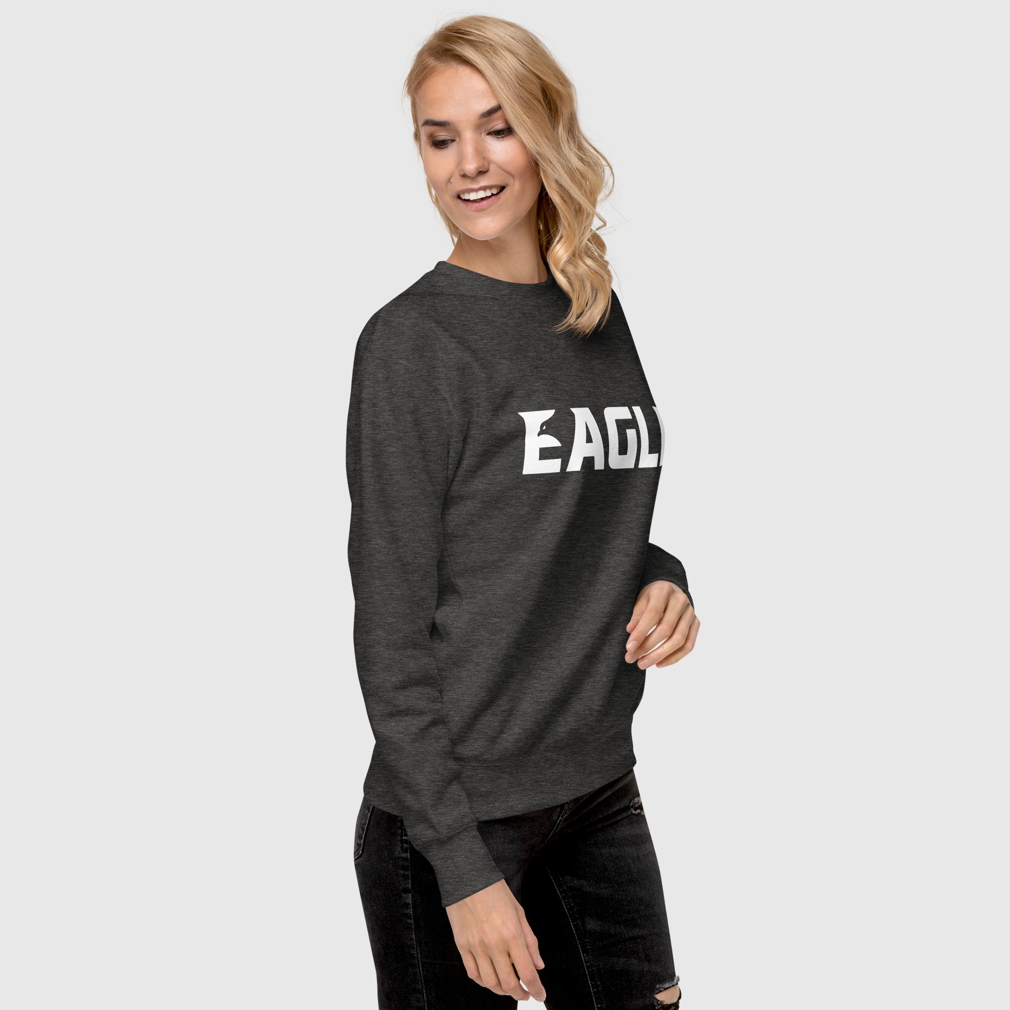 Premium Sweatshirt Black Black - Eagle